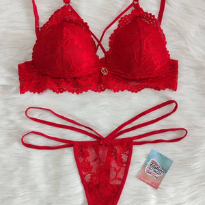 red lingerie