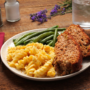 A familiar elegant meal