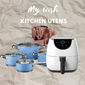 I would love to buy things for my kitchen