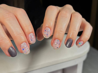 Beautiful nails on beautiful hands