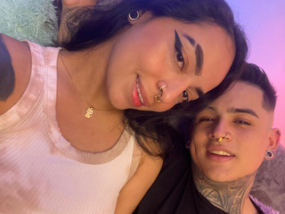 Sarah and Zack a year ago