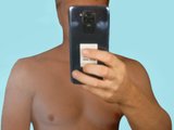 Realdenis (28, White Cam Boy) performing ass fucking.