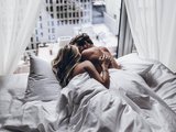 Fox (21, White Live Couple) performing deepthroat.