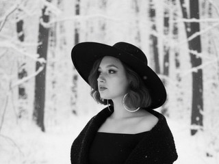 Black and white winter🖤🤍