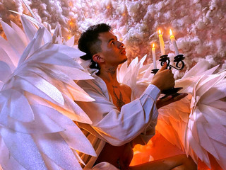 Between fantasy clouds