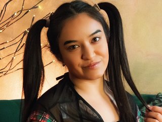 I Am A Brunette! I Am Named MiniKaramella, A Live Chat Delightful Bimbo Is What I Am