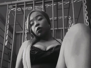 Your black goddess awaits orders.