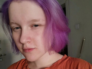 Purple hair