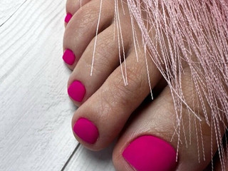 Мой королевский педикюр