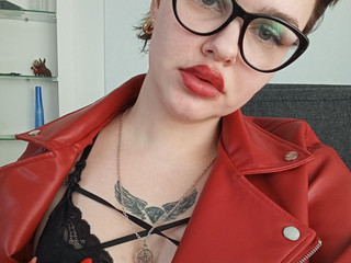 red leather jacket