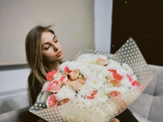 я с цветочками