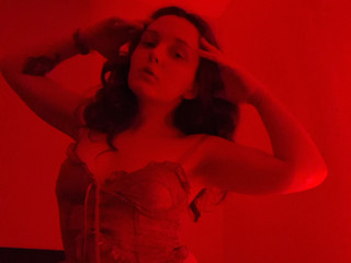 In red light