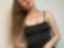 In a dress without panties ♡