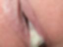 Glass Dildo Creamy Pussy