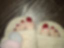 My pedicure.