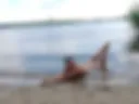 Nudist beach on the Volga 2
