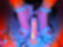 A mood of heels, neon lights, and under-the-table