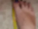 big bare feet