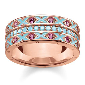 THOMAS SABO GLAM & SOUL  RING ASIAN ORNAMENTS