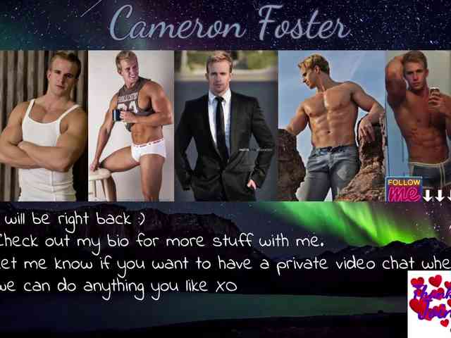 CameronFoster Live Webcam on BongaCams