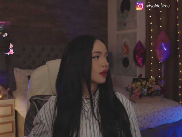 LadyOfDesire —  Sometimes I'm gaming, sometimes just relaxing and chatting))))  feel free to join, talk to me, and make my stream brighter Be gentleman, be playful, be fun and let's enjoy the week together  #top1Queen #yourdreamqueen #nofullnude