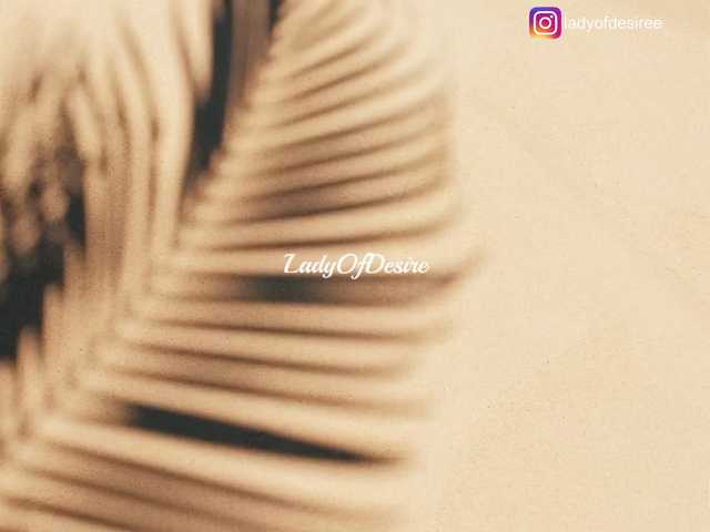 LadyOfDesire's BongaCams show and profile