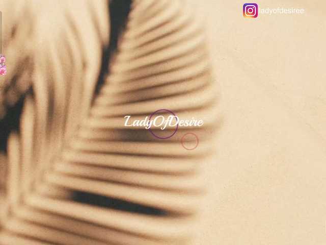 LadyOfDesire's BongaCams show and profile