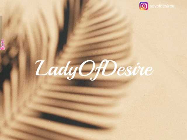LadyOfDesire live cam