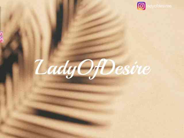 LadyOfDesire webcam