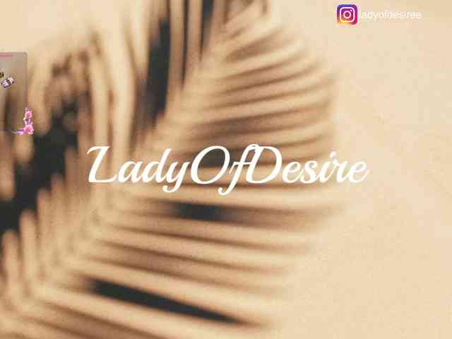LadyOfDesire webcam