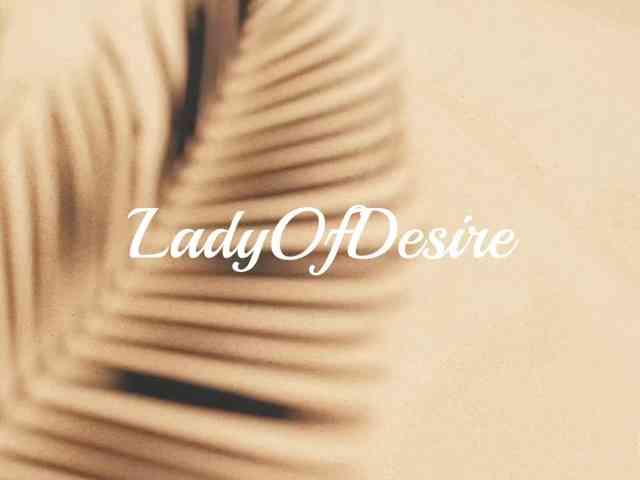 LadyOfDesire webcam