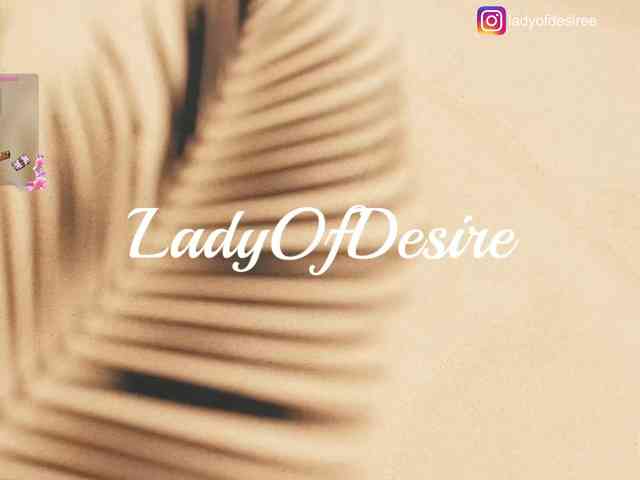 LadyOfDesire webcam