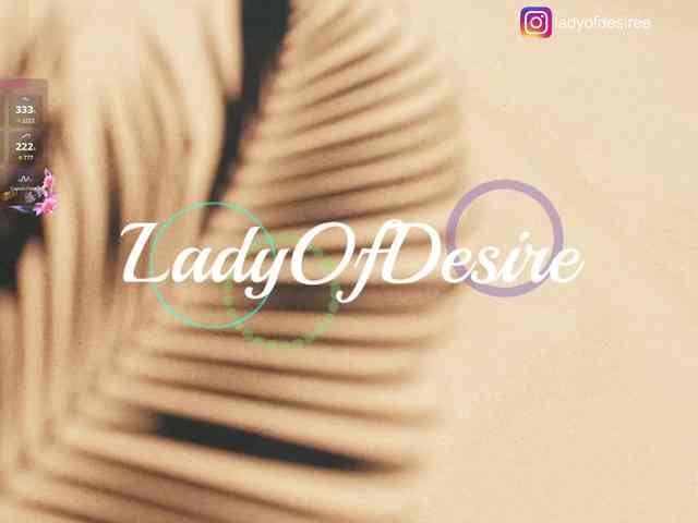 LadyOfDesire webcam