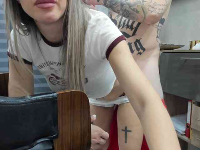 tattoo-couple webcam