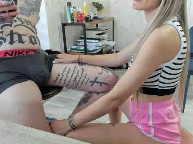 tattoo-couple webcam