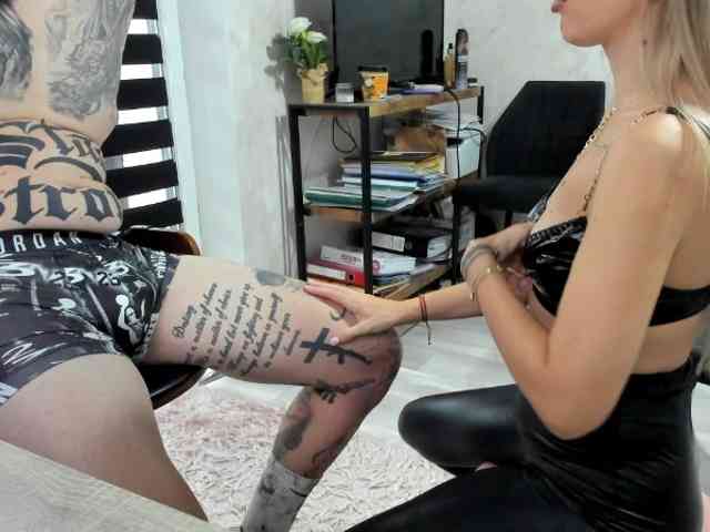 tattoo-couple webcam