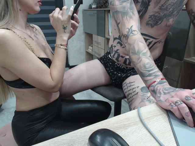 tattoo-couple webcam