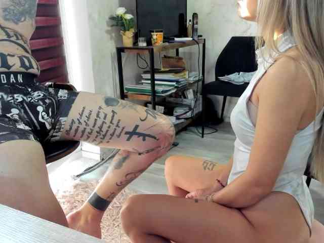 tattoo-couple webcam