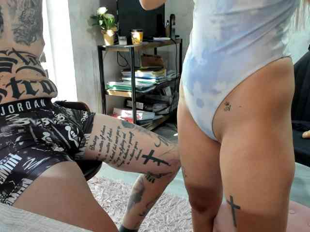 tattoo-couple webcam