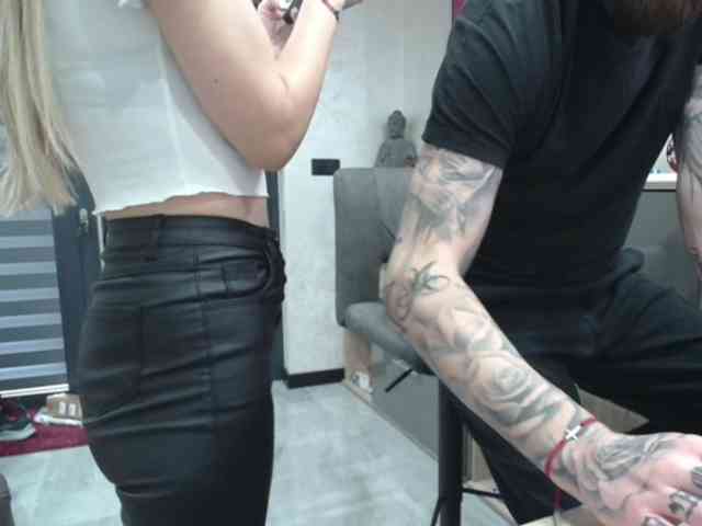 tattoo-couple webcam