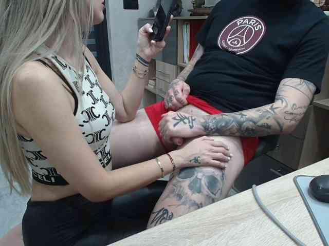 tattoo-couple webcam