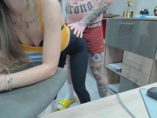 tattoo-couple webcam