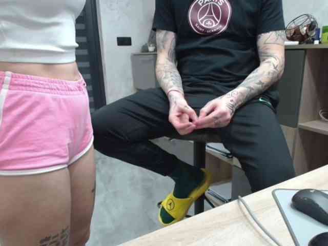 tattoo-couple webcam