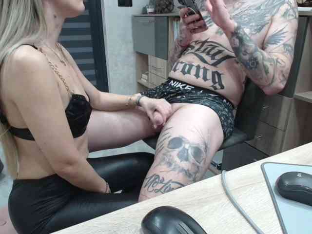 tattoo-couple webcam