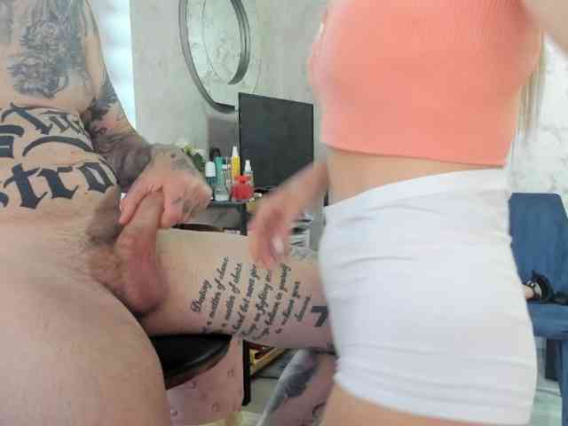 sexy webcam Tattoo-couple