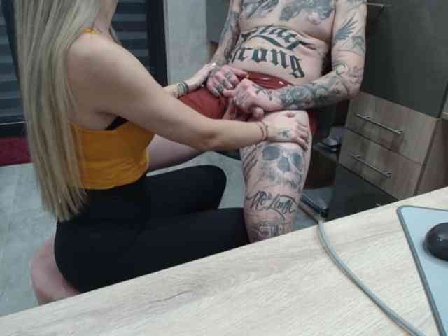 tattoo-couple webcam