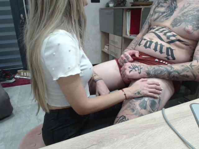 tattoo-couple webcam