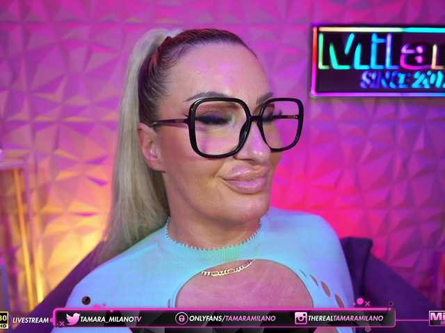 TamaraMilano — Good Girls go to Heaven, I go LIVE ! | Lush starts from 5 token ! Best Vibes are 69 200 500 1000 | PM 15 tok | Snapchat = 777 token Baby ! 