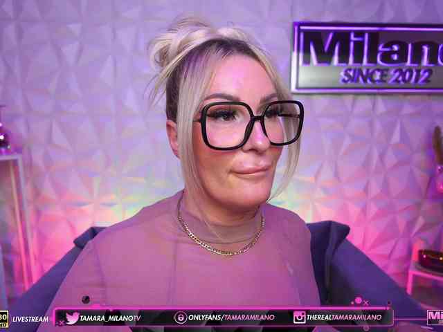 TamaraMilano Live Webcam on BongaCams