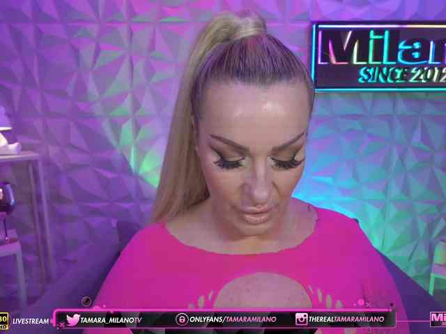 TamaraMilano Live Webcam on BongaCams